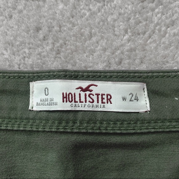 HOLLISTER khaki button-up skirt - Picture 4 of 4